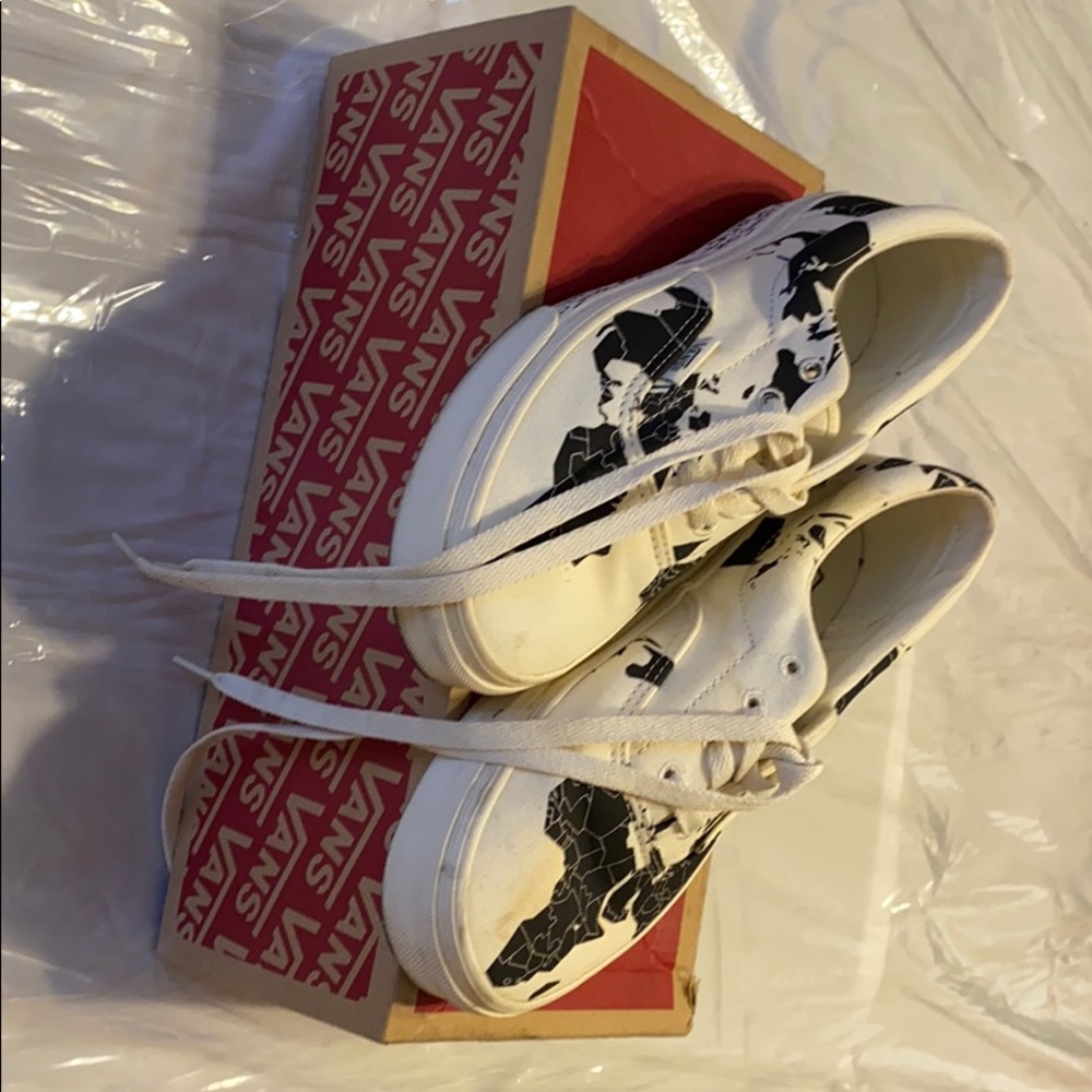Worn once shoes